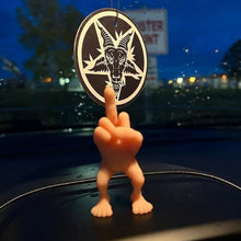 Laden Sie das Bild in den Galerie-Viewer, Mittelfingerfigur mit Beinen