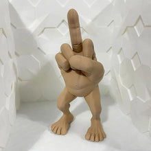 Laden Sie das Bild in den Galerie-Viewer, Mittelfingerfigur mit Beinen