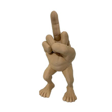 Laden Sie das Bild in den Galerie-Viewer, Mittelfingerfigur mit Beinen