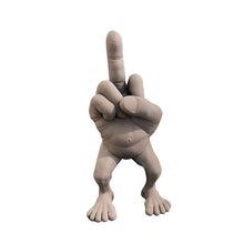 Laden Sie das Bild in den Galerie-Viewer, Mittelfingerfigur mit Beinen