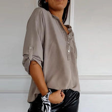 Laden Sie das Bild in den Galerie-Viewer, Lässiges Top aus Pailletten-Patchwork