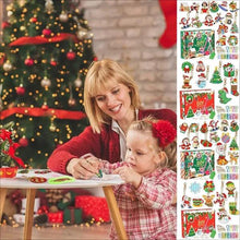 Laden Sie das Bild in den Galerie-Viewer, Weihnachtsmalerei-Aufkleberset