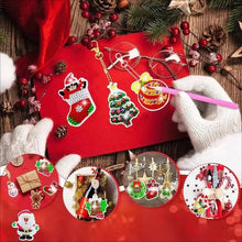 Laden Sie das Bild in den Galerie-Viewer, Weihnachtsmalerei-Aufkleberset