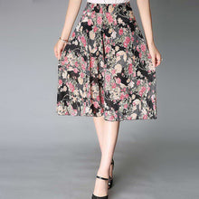 Laden Sie das Bild in den Galerie-Viewer, Damen Vintage-Stil weitem Bein Culottes