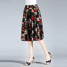Laden Sie das Bild in den Galerie-Viewer, Damen Vintage-Stil weitem Bein Culottes
