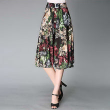Laden Sie das Bild in den Galerie-Viewer, Damen Vintage-Stil weitem Bein Culottes