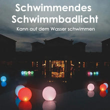 Laden Sie das Bild in den Galerie-Viewer, 16 Farben leuchtendes Wasserball-LED-Licht