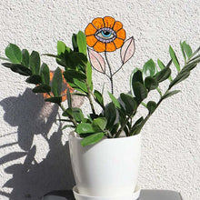 Laden Sie das Bild in den Galerie-Viewer, Frühes Halloween💀Totenkopf-Buntglaspflanze