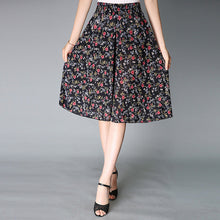 Laden Sie das Bild in den Galerie-Viewer, Damen Vintage-Stil weitem Bein Culottes