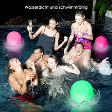 Laden Sie das Bild in den Galerie-Viewer, 16 Farben leuchtendes Wasserball-LED-Licht