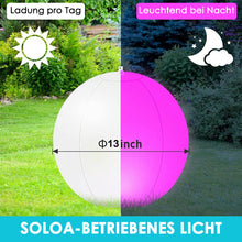 Laden Sie das Bild in den Galerie-Viewer, 16 Farben leuchtendes Wasserball-LED-Licht