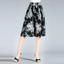 Laden Sie das Bild in den Galerie-Viewer, Damen Vintage-Stil weitem Bein Culottes