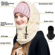 Laden Sie das Bild in den Galerie-Viewer, Warme Plüsch-Fahrradhaube