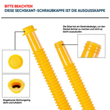 Laden Sie das Bild in den Galerie-Viewer, Verbesserter Ersatz-Benzinkanisterausgießer mit flexibler Düse