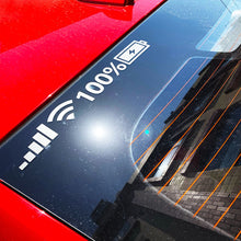 Laden Sie das Bild in den Galerie-Viewer, WiFi Power-Aufkleber für die Windschutzscheibe des Autos