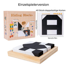 Laden Sie das Bild in den Galerie-Viewer, Hölzernes verstecktes Blockpuzzle