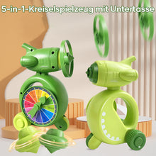 Laden Sie das Bild in den Galerie-Viewer, 5-in-1 fliegende Scheibe Gyro Spielzeug