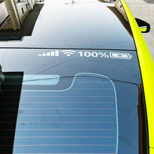 Laden Sie das Bild in den Galerie-Viewer, WiFi Power-Aufkleber für die Windschutzscheibe des Autos