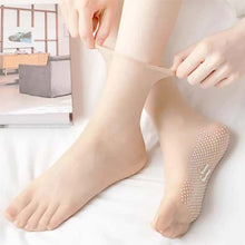 Laden Sie das Bild in den Galerie-Viewer, Unsichtbare, rutschfeste Kristallseidensocken für Frühling und Sommer
