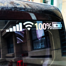 Laden Sie das Bild in den Galerie-Viewer, WiFi Power-Aufkleber für die Windschutzscheibe des Autos