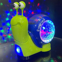 Laden Sie das Bild in den Galerie-Viewer, Elektrisch leuchtende Spielzeugschnecke