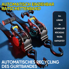 Laden Sie das Bild in den Galerie-Viewer, Automatisch einziehbarer Ratschengurt