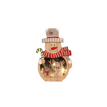 Laden Sie das Bild in den Galerie-Viewer, LED-Weihnachtsbeleuchtung aus Holz