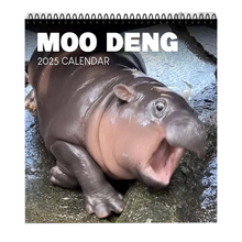 Laden Sie das Bild in den Galerie-Viewer, Moo Deng Kalender | Kalender 2025