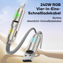 Laden Sie das Bild in den Galerie-Viewer, 240W 4-in-1 USB-C-Kabel
