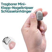 Laden Sie das Bild in den Galerie-Viewer, Tragbarer Mini-Klappnagelknipser mit Schlüsselanhänger