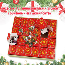 Laden Sie das Bild in den Galerie-Viewer, Adventskalender 2024 Weihnachtspuzzle