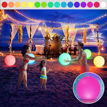 Laden Sie das Bild in den Galerie-Viewer, 16 Farben leuchtendes Wasserball-LED-Licht