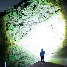 Laden Sie das Bild in den Galerie-Viewer, Superhelle laserzoombare Taschenlampe mit großer Reichweite