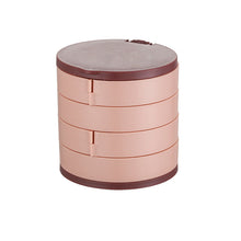 Laden Sie das Bild in den Galerie-Viewer, Mehrschichtige drehbare Schmuckschatulle