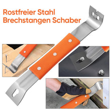 Laden Sie das Bild in den Galerie-Viewer, Brechstangen Schaber aus Edelstahl