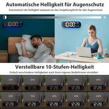 Laden Sie das Bild in den Galerie-Viewer, Saker Multifunktionsuhr mit LED-Anzeige
