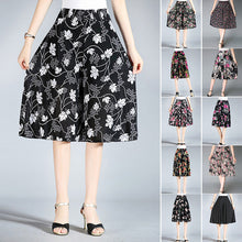 Laden Sie das Bild in den Galerie-Viewer, Damen Vintage-Stil weitem Bein Culottes