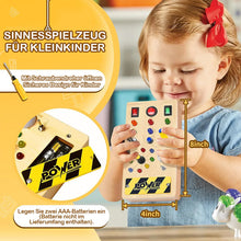 Laden Sie das Bild in den Galerie-Viewer, BESCHÄFTIGUNGSBRETT FÜR KLEINKINDER