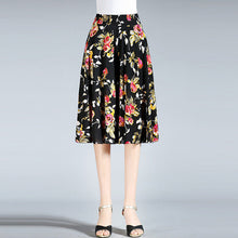 Laden Sie das Bild in den Galerie-Viewer, Damen Vintage-Stil weitem Bein Culottes