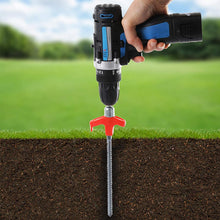 Laden Sie das Bild in den Galerie-Viewer, Drehbare Zeltheringe mit Gewinde