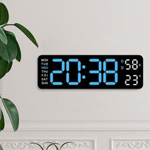 Laden Sie das Bild in den Galerie-Viewer, Verbesserte digitale Wanduhr mit großem Display 9 inches