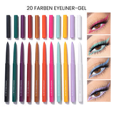 Laden Sie das Bild in den Galerie-Viewer, 20 Stück Farbiges Eyeliner-Stift-Set