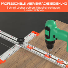 Laden Sie das Bild in den Galerie-Viewer, 4-IN-1 Bohrer-Positionierungslineal
