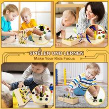 Laden Sie das Bild in den Galerie-Viewer, Beschäftigungsbrett für kleinkinder