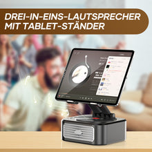 Laden Sie das Bild in den Galerie-Viewer, Rotierender Tablet-Ständer-Lautsprecher