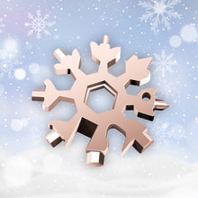 Laden Sie das Bild in den Galerie-Viewer, 18-in-1 Edelstahl Schneeflocken Multi-tool