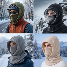 Laden Sie das Bild in den Galerie-Viewer, Fleece-Doppelschicht-Integrierte Mütze