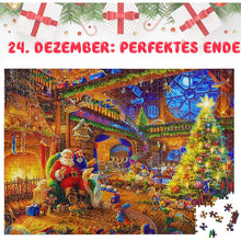 Laden Sie das Bild in den Galerie-Viewer, Adventskalender 2024 Weihnachtspuzzle