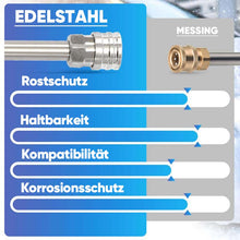 Laden Sie das Bild in den Galerie-Viewer, Zubehör für Schaumkanone mit Doppelanschluss
