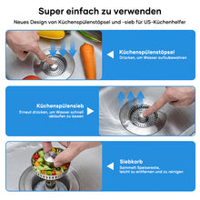 Laden Sie das Bild in den Galerie-Viewer, Bodenablauffilter aus Edelstahl
